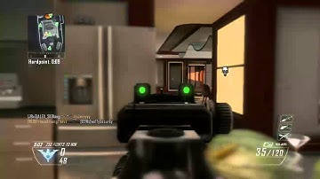 Black Ops 2 Hardpoint Gameplay - Hijacked 33-7 Part 1 (Cross Map + 6 Man Kill Feed)