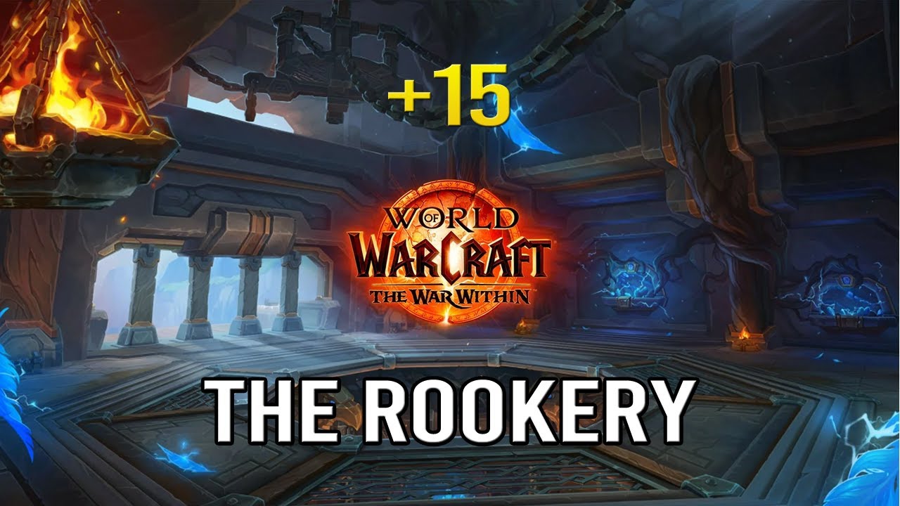 🔥+15 Rookery Rampage | Mythic+ Dungeon Run with Intense Clutch Plays