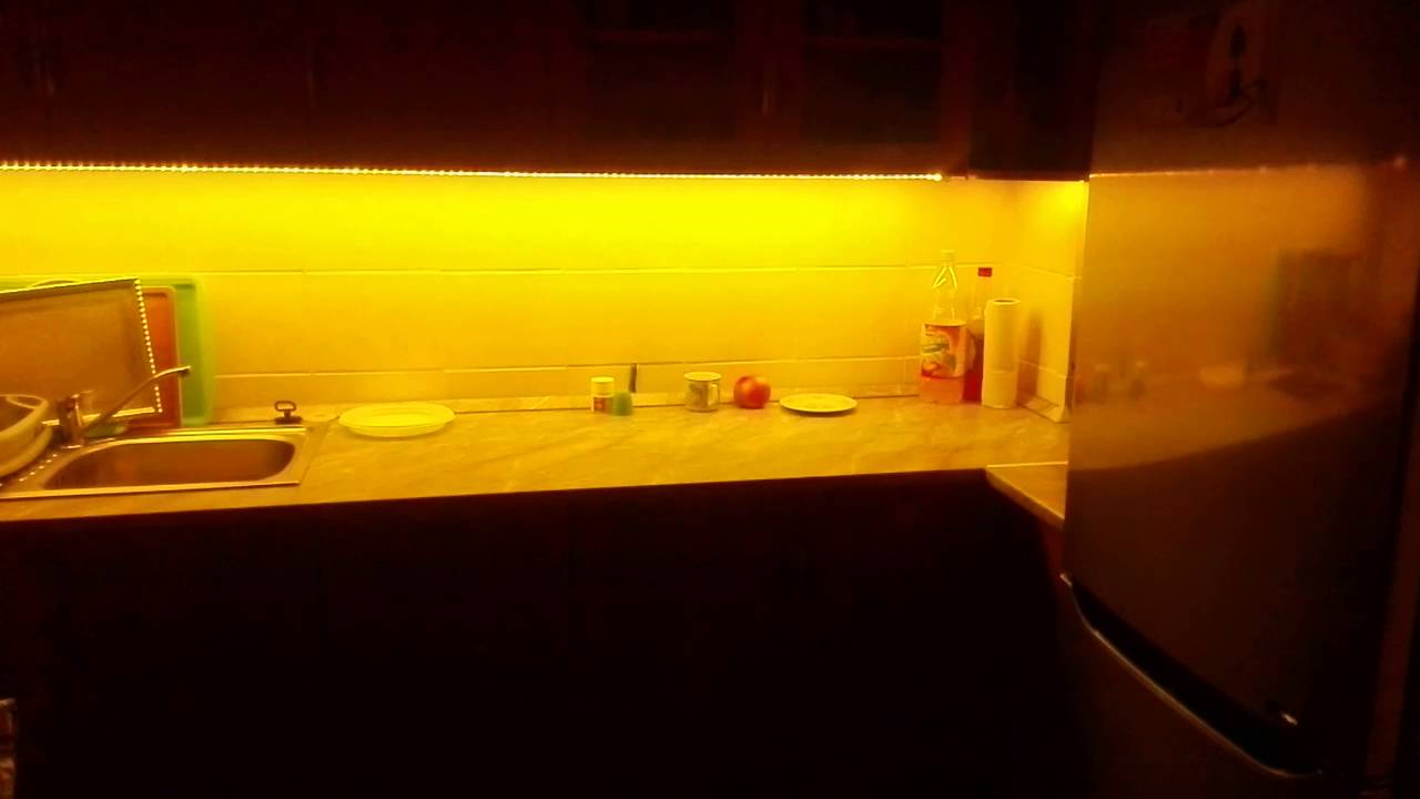 Konyha led világÃtás teszt youtube