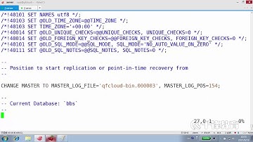 千锋Linux教程：52 MySQL逻辑备份 mysqldump