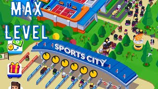 Sports City Tycoon - MAX LEVEL - Idle Sports Games Simulator