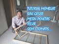 TUTORIAL CARA MEMBUAT RAK GESER MESIN PENETAS TELUR SEMI OTOMATIS