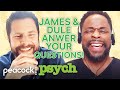 James and dule answer your fan questions  psych