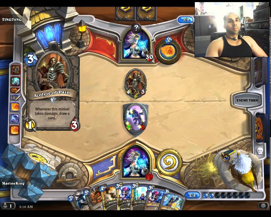 Inferno Mage Control - S18 - Demo vs Tempo Mage by Pro Player (TingTong)