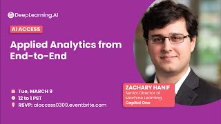 [AI Access] Applied Analytics from End-to-End