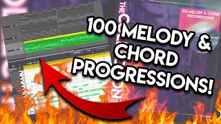 🔥 100 Midi Melody and Chord Progression Pack 'The Collection Vol.1'