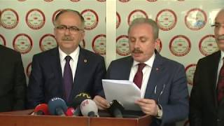 Cumhur İttifakı Protokolü Yskya Teslim Edildi