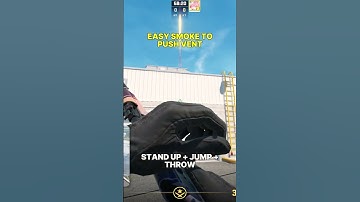 smoke to push vent on nuke