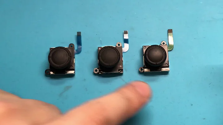 任天堂Switch Joy Con摇杆组件原装一代，二代及国产的对比