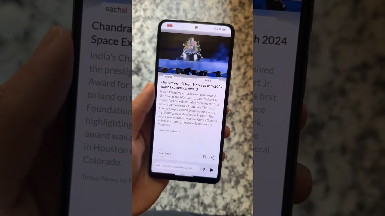 Ai Powered News app for Android!