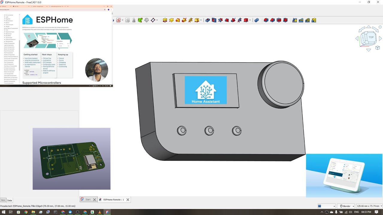 Controlling home using Home Assistant and EPS32 microcontroller basic ...