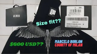 REVIEW MARCELO BURLON WINGS HOODIE | SIZE GUIDE | COUNTY OF MILAN