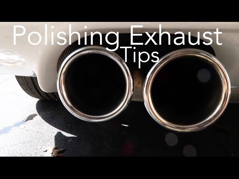 Polishing Exhaust Tips