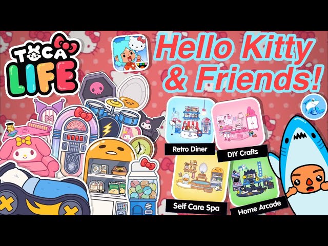 Toca Boca Mod APK in 2023  Hello kitty house, Hello kitty, Kitty