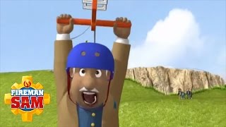 Fireman Sam Official: Trevor on the Zipwire