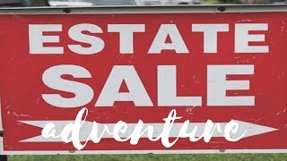Estate Sale Treasure Hunting:  Wearing a Gopro to find Ebay items
