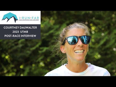 Courtney Dauwalter, 2023 UTMB Champion, Interview