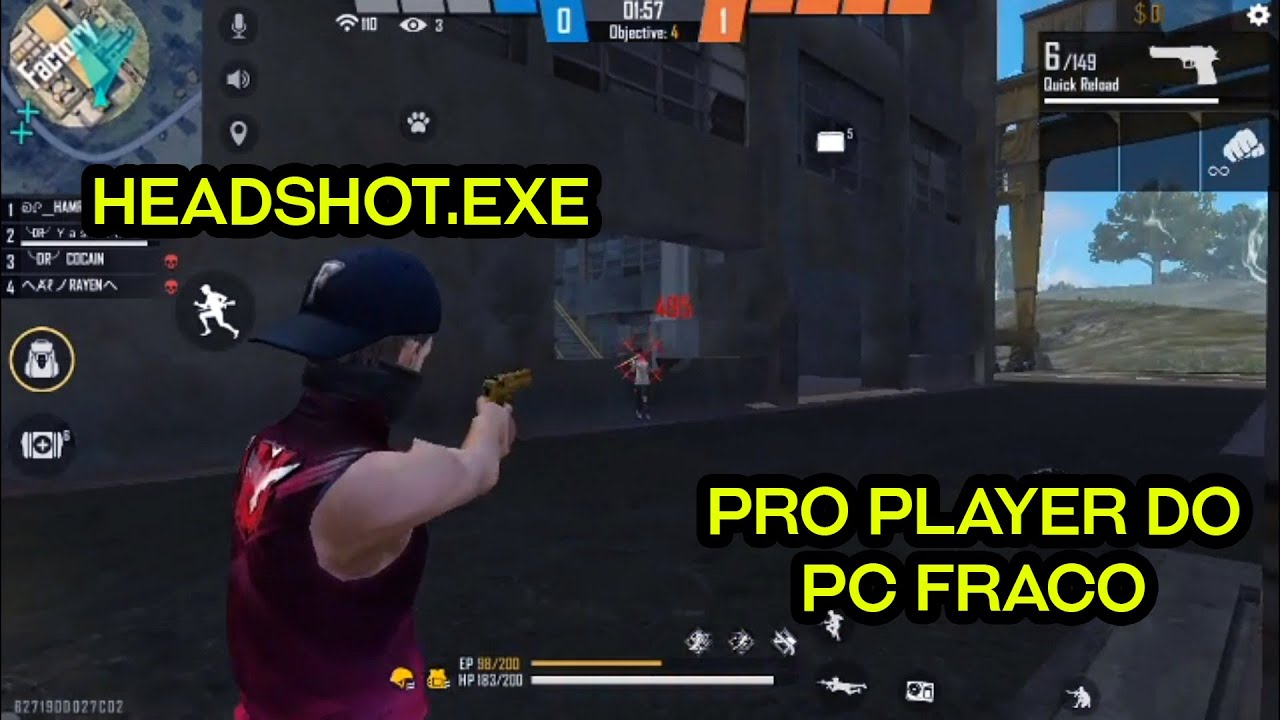 Emulador Exagerado 1.0 - Pro Player do Pc Fraco-smart gaga/طلقة واحدة لكل شخص