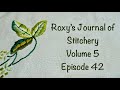 Roxysjournalofstitchery voulum 5 episode 42 prompt reveal