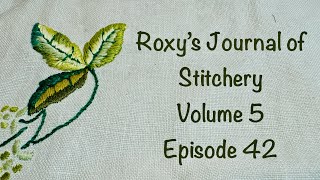 #roxysjournalofstitchery Voulum 5 Episode 42: prompt reveal