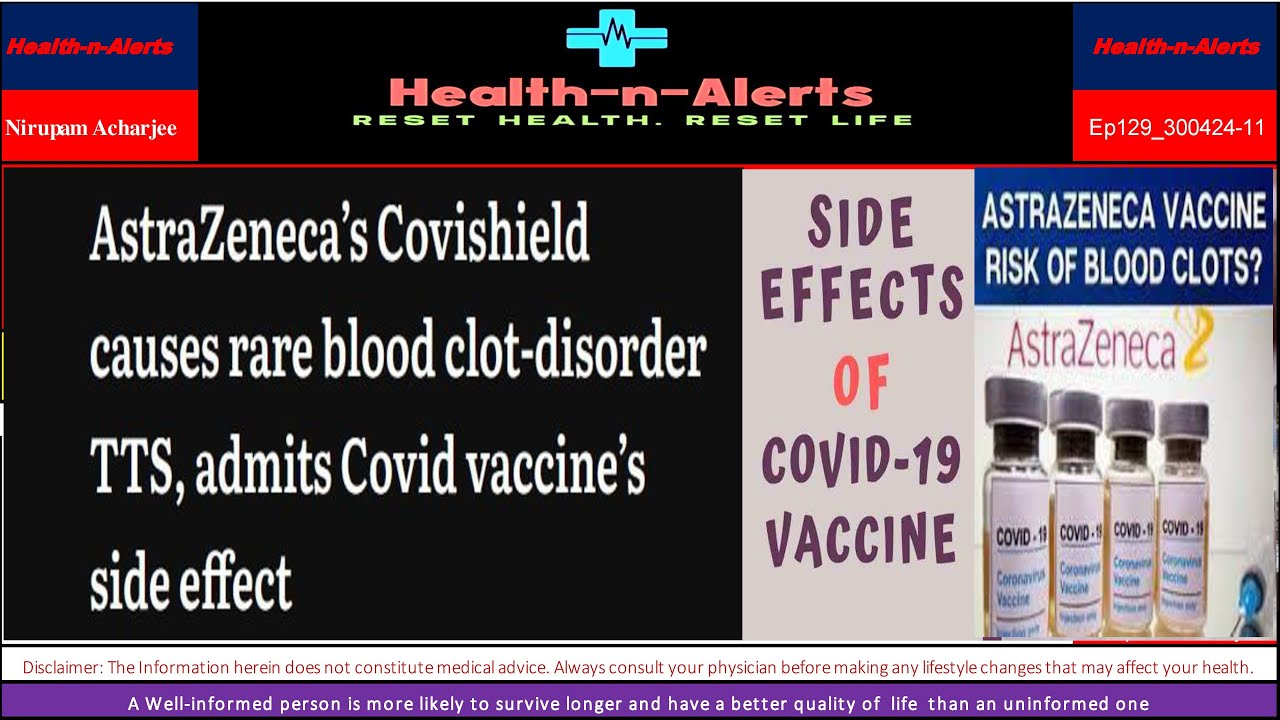 AstraZeneca's Covid Vaccine (Covieshield) Causes Rare Blood Clotting Side Effects