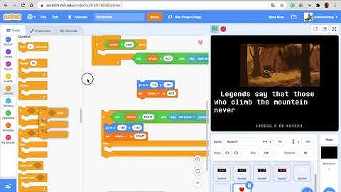 How to make a undertale game on scratch part 3