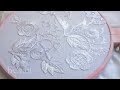 Embroidery: WHITE WORK . Simple stitches || Белая вышивка. Простые стежки