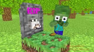 All Episodes About Baby zombie - -Sad Story 😭😭😭( Latest 9 episodes ) #minecraft #monsterschool