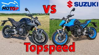 Suzuki GSX-8S vs Suzuki GSX-8S A2 - TOPSPEED Comparison - GPS