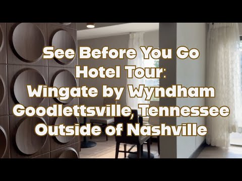 Road Trip Hotel Tour Wingate, Goodlettsville, TN, Outside of Nashville