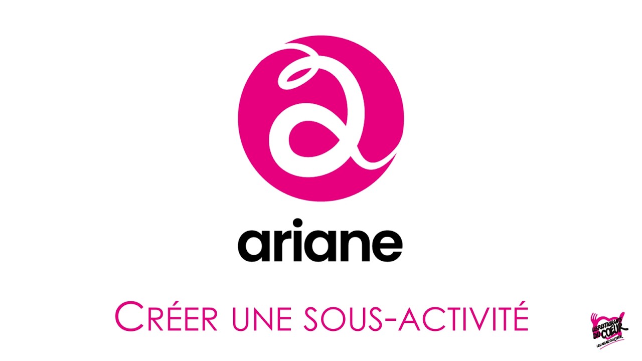 Ouvrir une sous activité dans Ariane