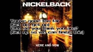 Nickelback - This Means War (Lyrics)