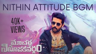 Nithin Entry Attitude Bgm Nithin Krithi Shetty Mnv Rf