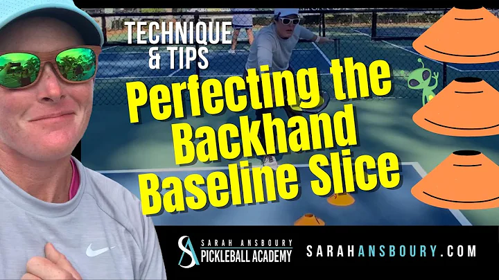 Baseline Pickleball Backhand Slice - Lesson with S...