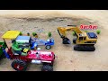 Diy tractor making flour mill machine science project   diy tractor