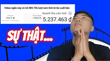 SỰ THẬT về KIẾM TIỀN YOUTUBE 2025