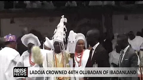 LADOJA CROWNED 44TH OLUBADAN OF IBADANLAND