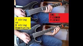 Emg 707 Vs Fishman Fluence Modern - Esp Horizon Nt7 - Ltd Mh1000Et - Metal
