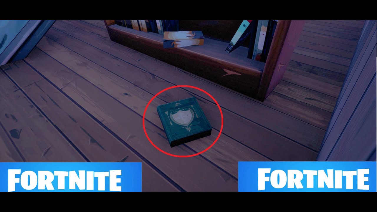 Fortnite - Collect research books from Holly Hedges and Pleasant Park