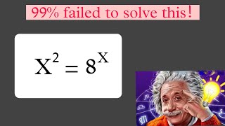 Introducing Lambert-W function To Solve This Problem | Olympiad Math Problem