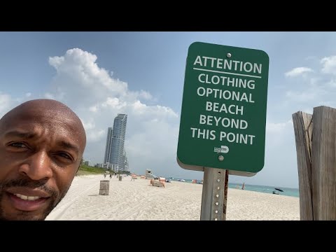 Haulover Nude Beach location π@ 5:32 π₯ ποΈ πΊοΈππ§ Miami Florida π΄ π΄ & Beachside All Suites Hotel π¨
