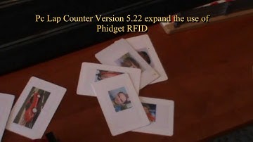 Pc Lap Counter and Phidget RFID reader to change driver and car during race (new version)