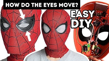 I Made A Spider-Man Mask With MOVING EYES - Electronics & 3D Printing Are EASIER Than You Think!