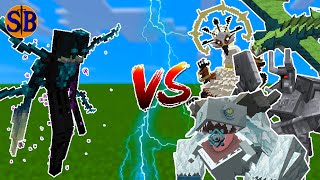 Sculk Enderman vs Mowzie's Mobs