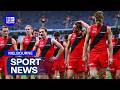 Melbourne continues unbeaten run at MCG as Essendon slump to new low | 9 News Australia
