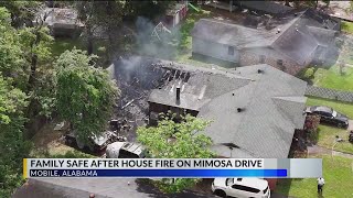 2 people escape house fire in Toulminville — 6 p.m.