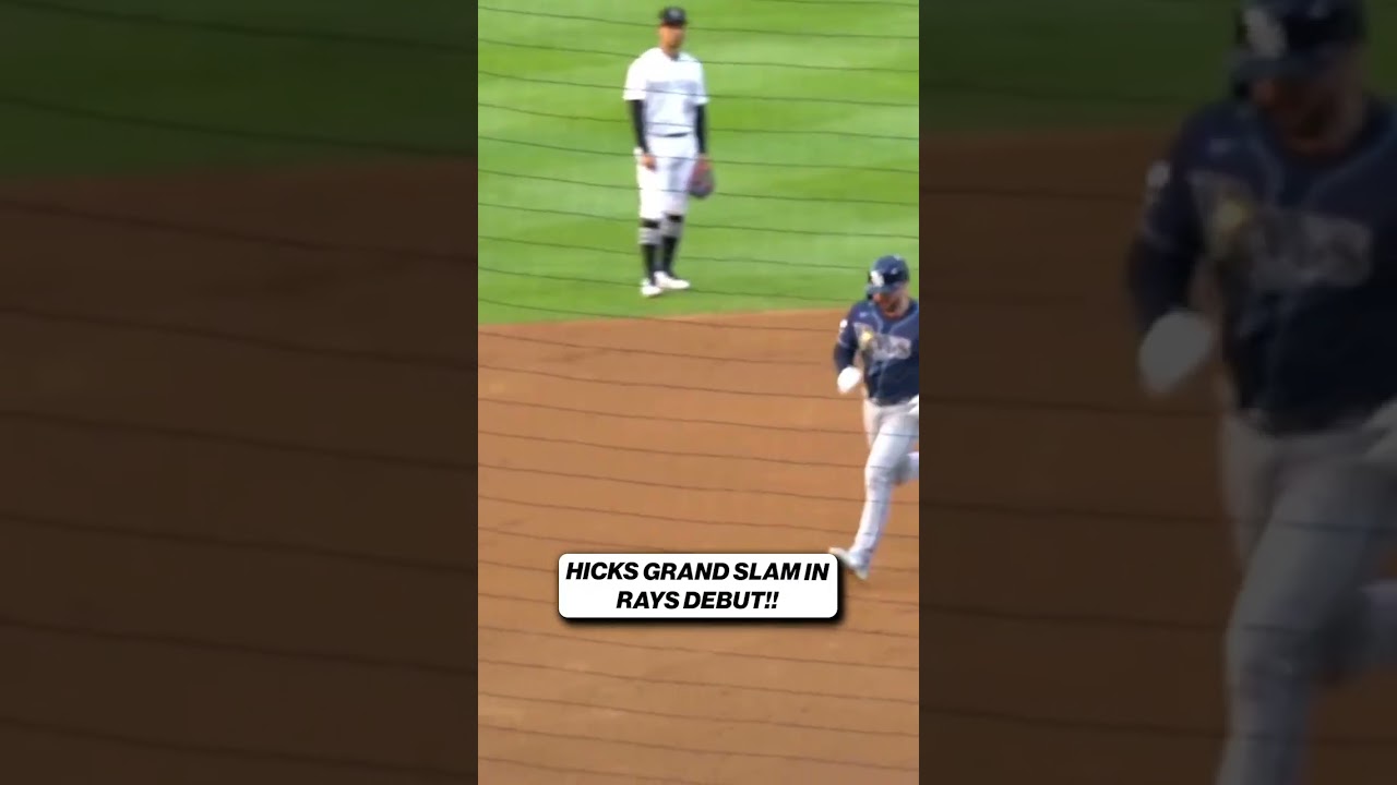 DEBUT GRANDSLAM ๐ #rays #grandslam #mlb #homerun