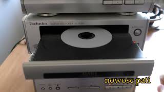 Technics SL-HD301 Compact Disc Player CD Digital Audio Text miniwieża show pokaz system HD301 inside