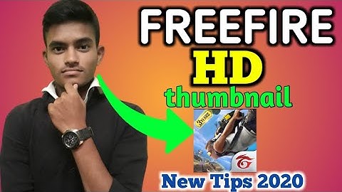 How to get gaming thumbnail like total gaming | How to make free fire thumbnail on Android