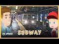 Subway Train Videos For Kids | New York Subway &amp; London Underground Facts For Children | Sprogz